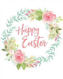 Happy-Easter round